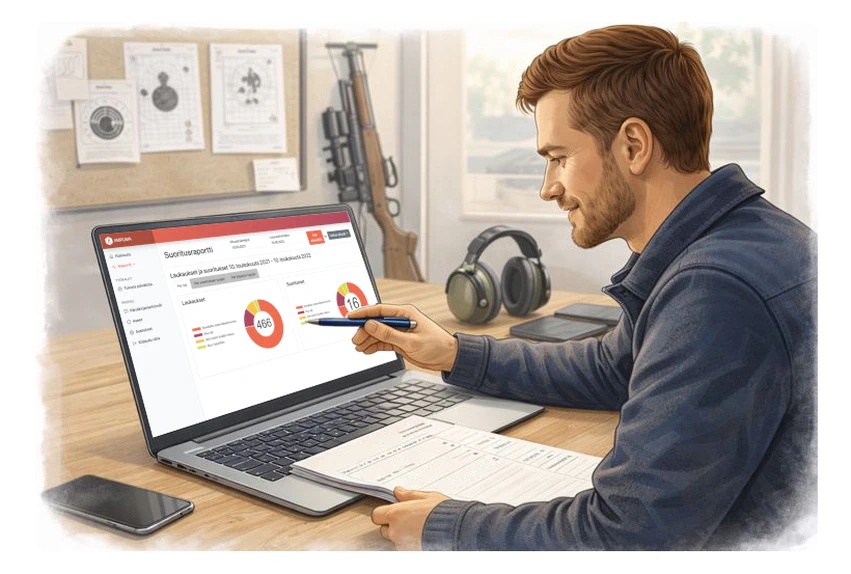 Ampuman analyysityökalut